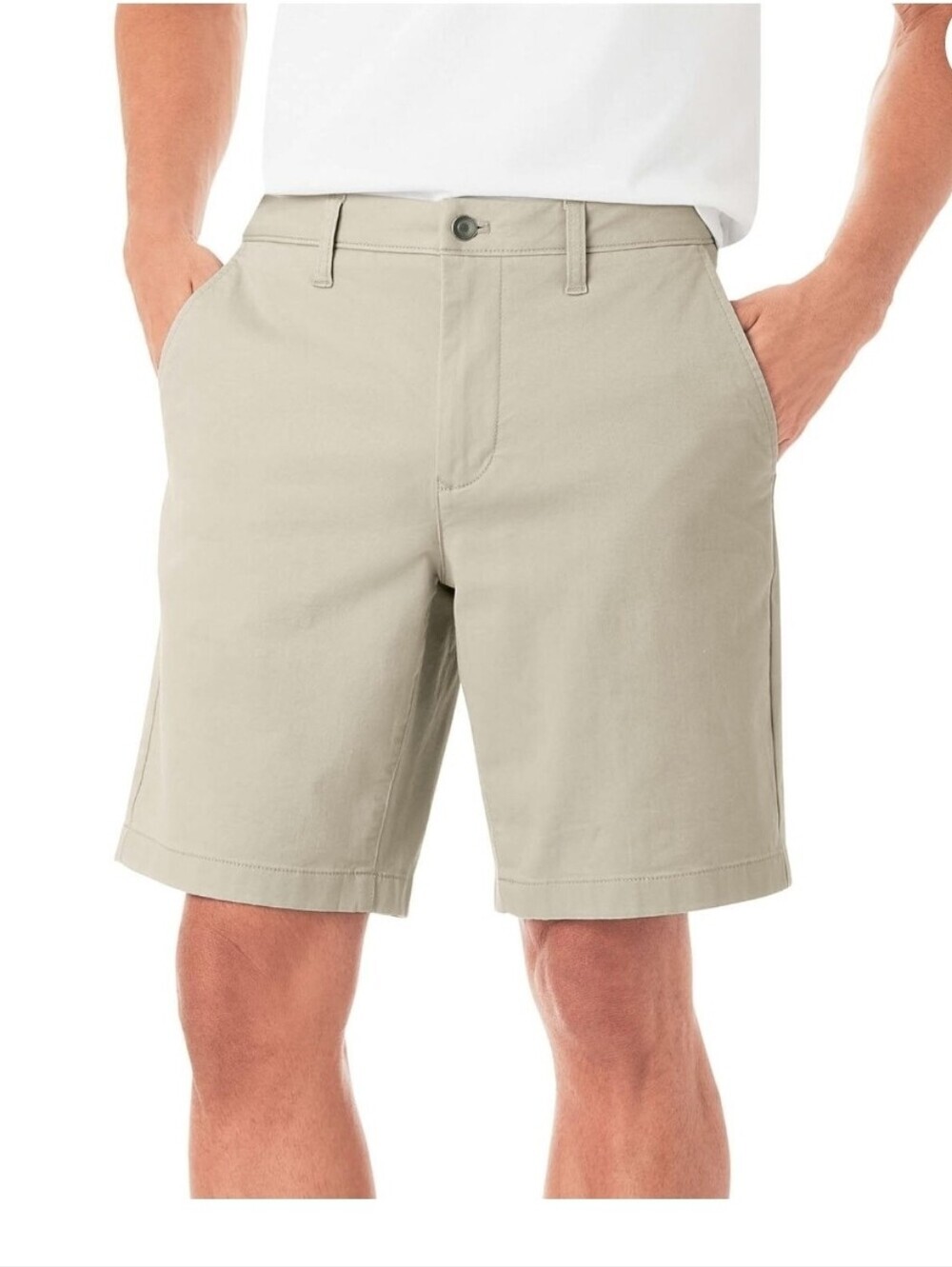 Member's Mark Men's Everyday Flat Front Twill Short Size 38